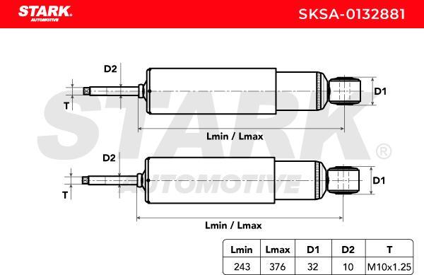 Stark SKSA-0132881 - Amortisseur cwaw.fr