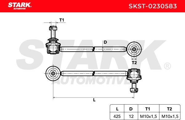 Stark SKST-0230583 - Entretoise / tige, stabilisateur cwaw.fr