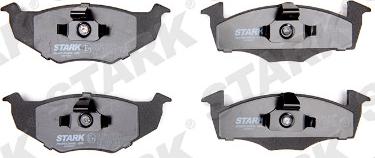 Stark SKVW-1015 - Kit de plaquettes de frein, frein à disque cwaw.fr