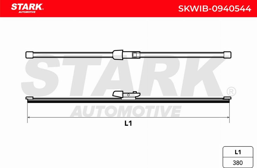 Stark SKWIB-0940544 - Balai d'essuie-glace cwaw.fr