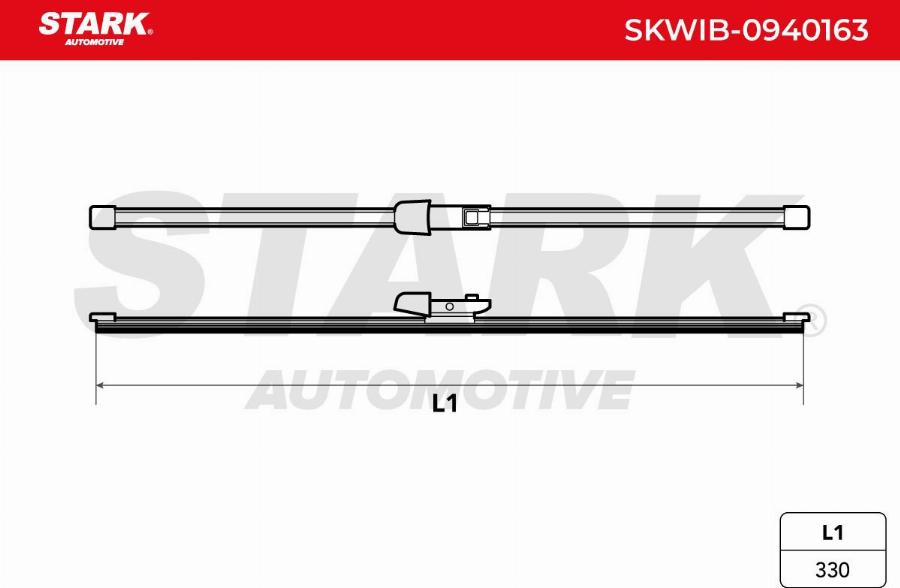 Stark SKWIB-0940163 - Balai d'essuie-glace cwaw.fr