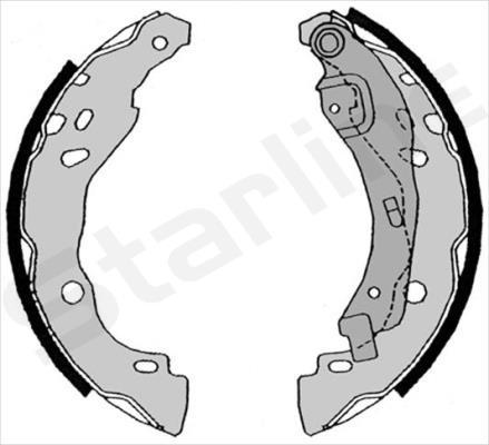 Starline BC 08630 - Jeu de mâchoires de frein cwaw.fr