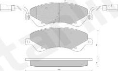 Starline BD S849P - Kit de plaquettes de frein, frein à disque cwaw.fr