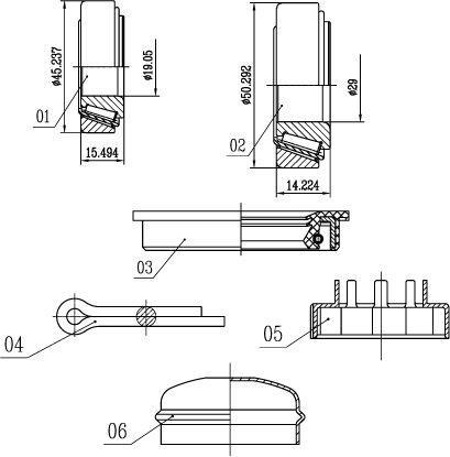 Starline LO 00542 - Kit de roulements de roue cwaw.fr