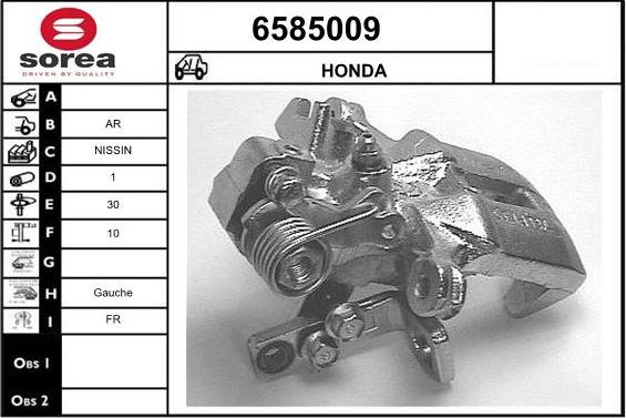 STARTCAR 6585009 - Étrier de frein cwaw.fr