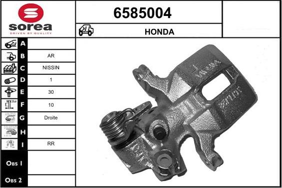 STARTCAR 6585004 - Étrier de frein cwaw.fr