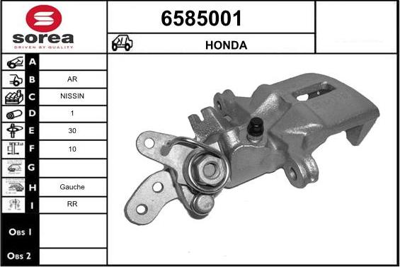 STARTCAR 6585001 - Étrier de frein cwaw.fr