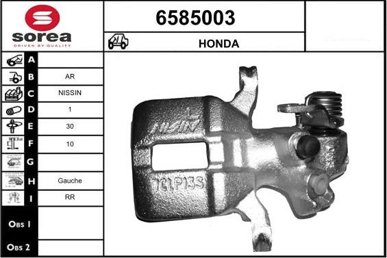 STARTCAR 6585003 - Étrier de frein cwaw.fr