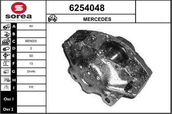 STARTCAR 6254048 - Étrier de frein cwaw.fr