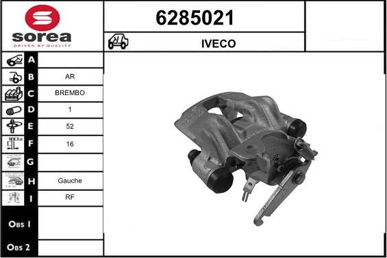 STARTCAR 6285021 - Étrier de frein cwaw.fr