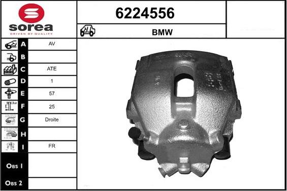 STARTCAR 6224556 - Étrier de frein cwaw.fr