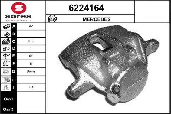 STARTCAR 6224164 - Étrier de frein cwaw.fr