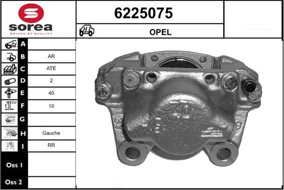 STARTCAR 6225075 - Étrier de frein cwaw.fr