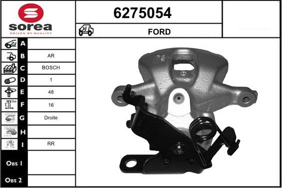 STARTCAR 6275054 - Étrier de frein cwaw.fr