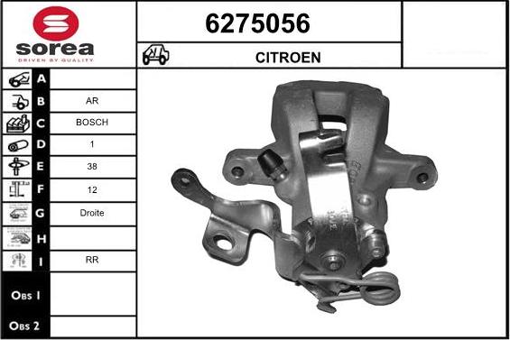 STARTCAR 6275056 - Étrier de frein cwaw.fr