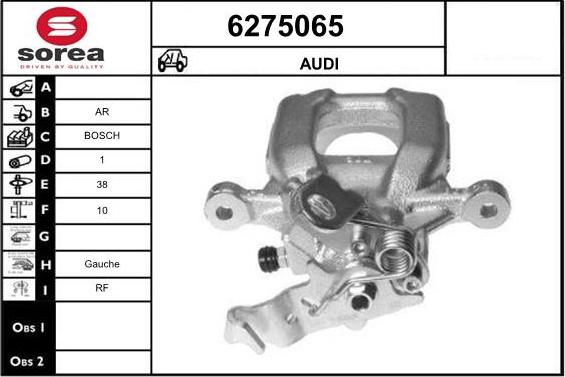 STARTCAR 6275065 - Étrier de frein cwaw.fr