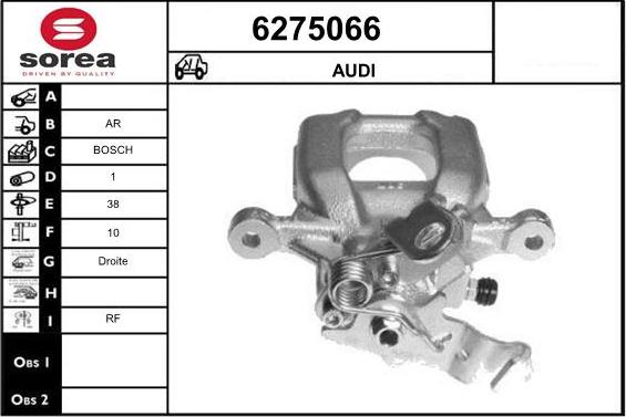 STARTCAR 6275066 - Étrier de frein cwaw.fr