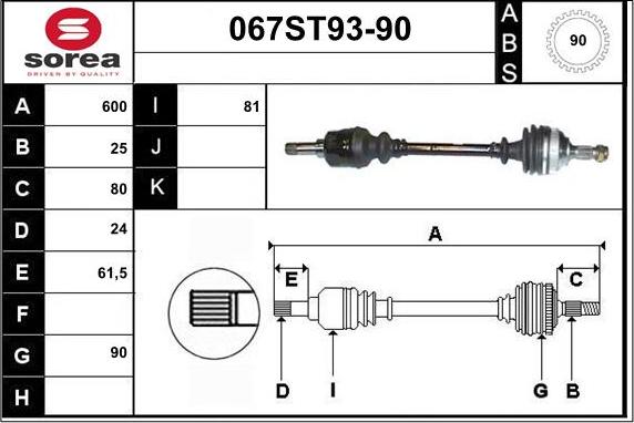 Löbro 302430 - Arbre de transmission cwaw.fr