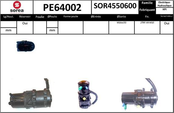 STARTCAR PE64002 - Pompe hydraulique, direction cwaw.fr