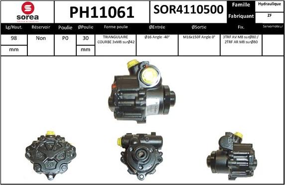 STARTCAR PH11061 - Pompe hydraulique, direction cwaw.fr