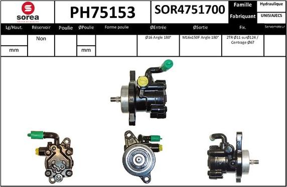 STARTCAR PH75153 - Pompe hydraulique, direction cwaw.fr