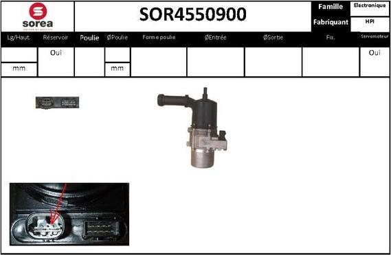 STARTCAR SOR4550900 - Pompe hydraulique, direction cwaw.fr