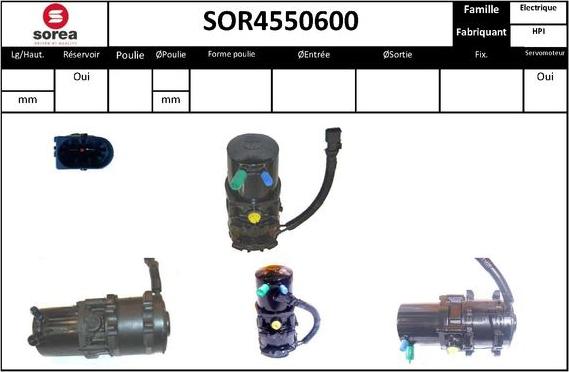 STARTCAR SOR4550600 - Pompe hydraulique, direction cwaw.fr