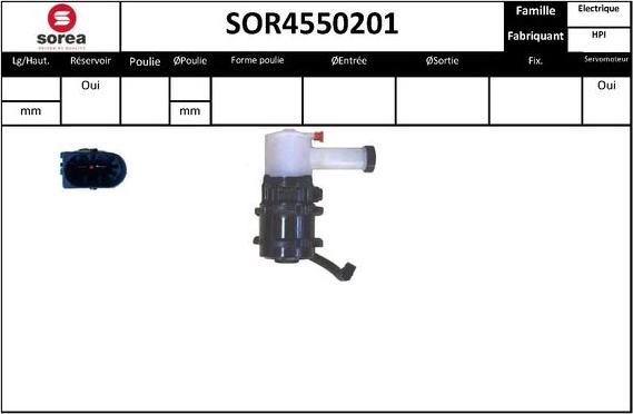 STARTCAR SOR4550201 - Pompe hydraulique, direction cwaw.fr