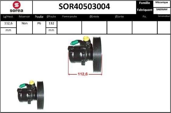 STARTCAR SOR40503004 - Pompe hydraulique, direction cwaw.fr