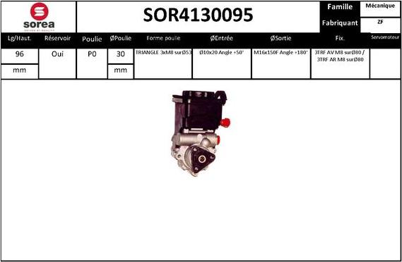 STARTCAR SOR4130095 - Pompe hydraulique, direction cwaw.fr