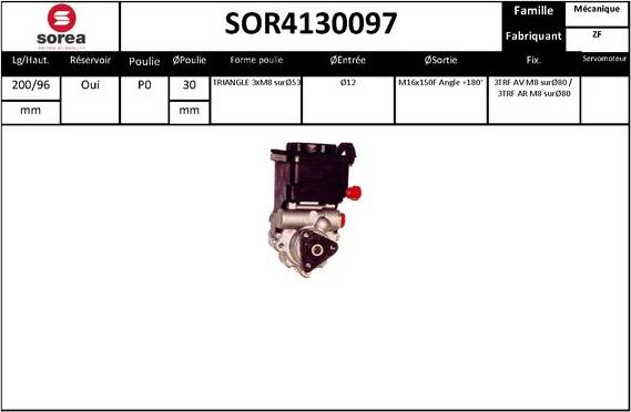 STARTCAR SOR4130097 - Pompe hydraulique, direction cwaw.fr