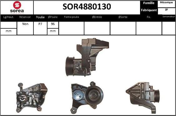 STARTCAR SOR4880130 - Pompe hydraulique, direction cwaw.fr