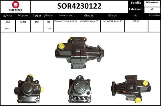 STARTCAR SOR4230122 - Pompe hydraulique, direction cwaw.fr