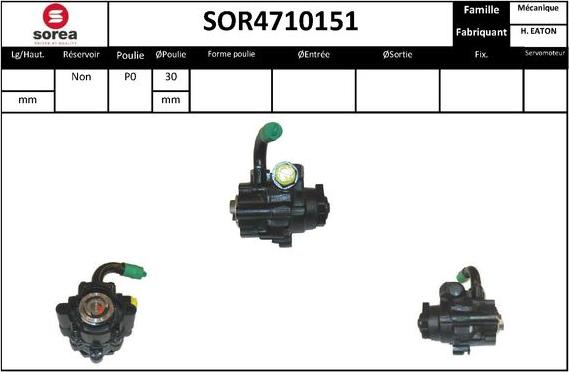 STARTCAR SOR4710151 - Pompe hydraulique, direction cwaw.fr