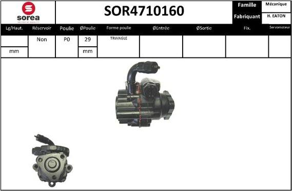 STARTCAR SOR4710160 - Pompe hydraulique, direction cwaw.fr