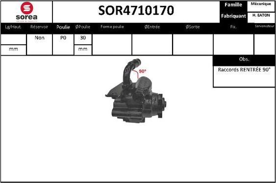 STARTCAR SOR4710170 - Pompe hydraulique, direction cwaw.fr