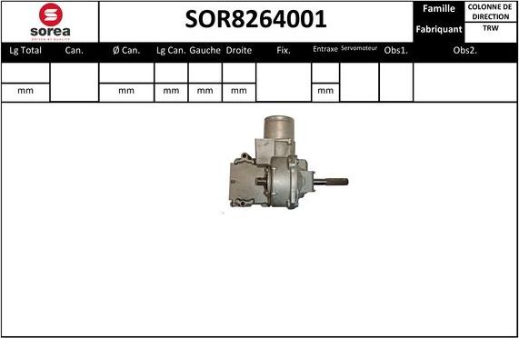 STARTCAR SOR8264001 - Colonne de direction cwaw.fr