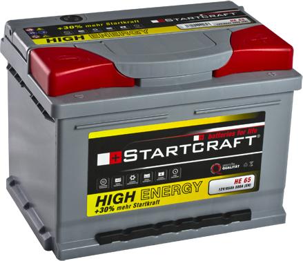 STARTCRAFT HE 65 - Batterie de démarrage cwaw.fr