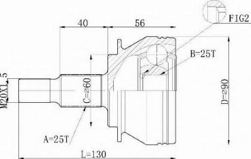 Statim C.213 - Jeu de joints, arbre de transmission cwaw.fr