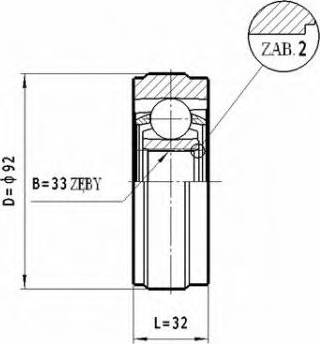 Statim CW.050 - Jeu de joints, arbre de transmission cwaw.fr