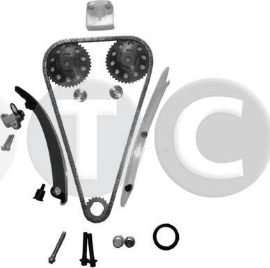 STC T458223 - Kit de distribution par chaîne cwaw.fr