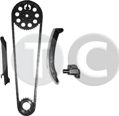 STC T405672 - Kit de distribution par chaîne cwaw.fr