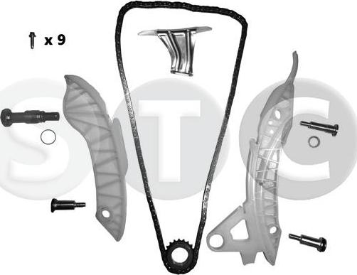 STC T406179 - Kit de distribution par chaîne cwaw.fr