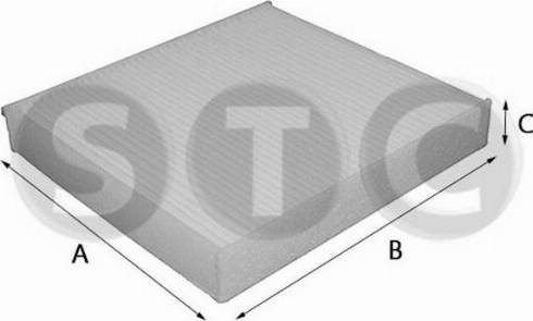 STC T420013 - Filtre, air de l'habitacle cwaw.fr