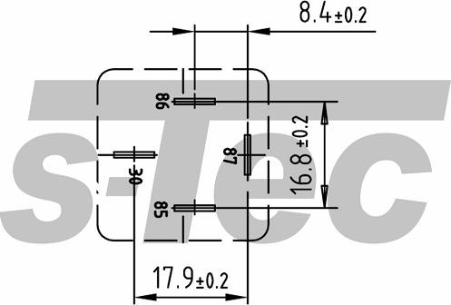 S-TEC WES20200100A - Relais, courant de travail cwaw.fr