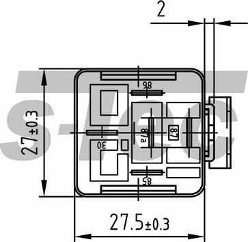 S-TEC WES20201100A - Relais, courant de travail cwaw.fr