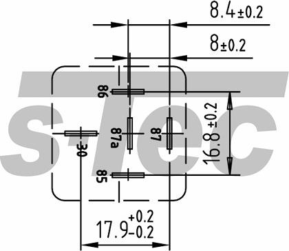 S-TEC WES20201100A - Relais, courant de travail cwaw.fr