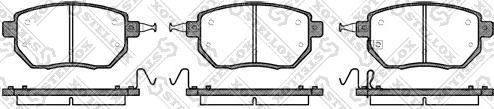 Stellox 996 002-SX - Kit de plaquettes de frein, frein à disque cwaw.fr