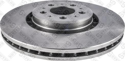 Stellox 6020-9958-SX - Disque de frein cwaw.fr