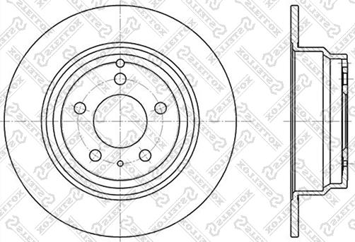 Stellox 6020-4833-SX - Disque de frein cwaw.fr